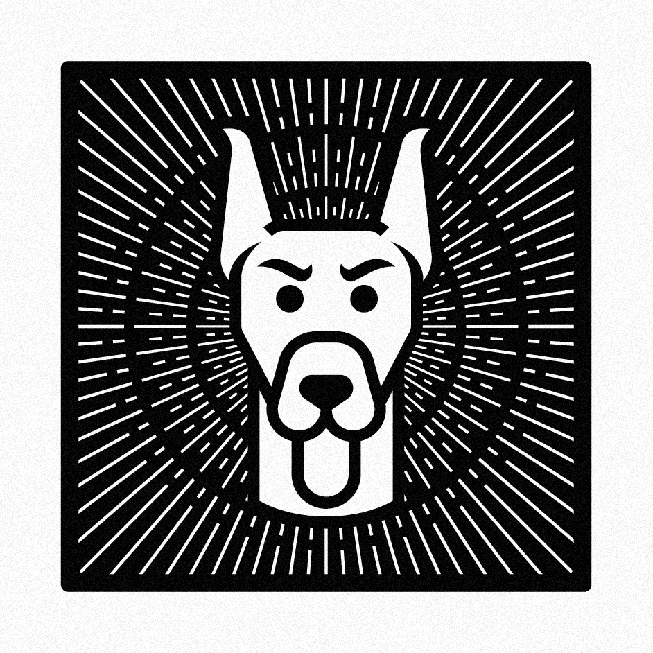 Wicked the Furry, Silkscreen print by Leffe Goldstein.